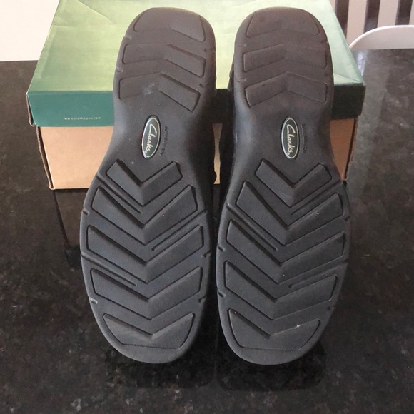 Clark’s black lea Portland shoe - Picture 6 of 6